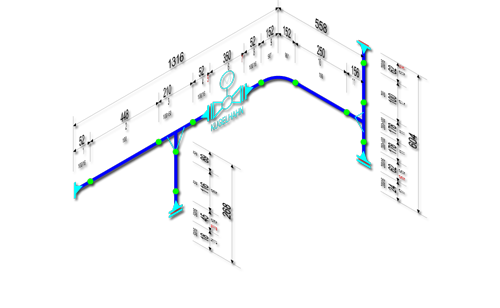 PiCAD 3D Drahtmodell